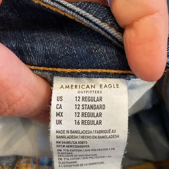 AE Hi-Rise Skinny Kick Jeans - Picture 6 of 6